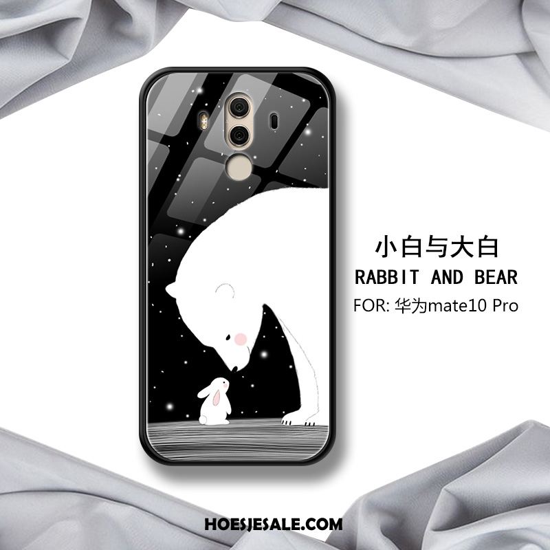 Huawei Mate 10 Pro Hoesje Hoes Bescherming Anti-fall Zwart Mobiele Telefoon Goedkoop