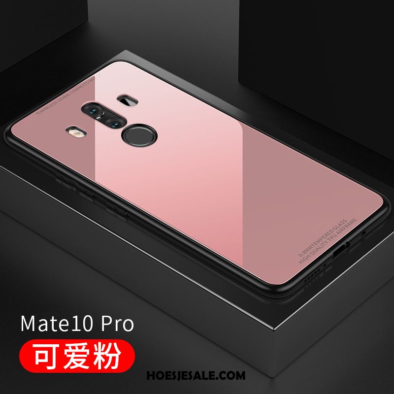 Huawei Mate 10 Pro Hoesje Hoes Mobiele Telefoon Rood Anti-fall Goedkoop