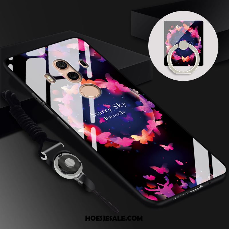 Huawei Mate 10 Pro Hoesje Hoes Purper All Inclusive Mobiele Telefoon Ondersteuning Goedkoop