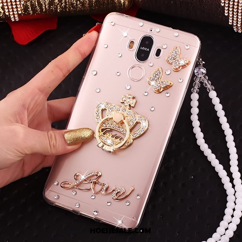 Huawei Mate 10 Pro Hoesje Mobiele Telefoon Hoes Doorzichtig Met Strass Bescherming Korting