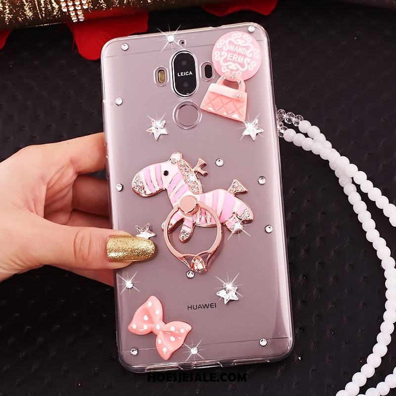 Huawei Mate 10 Pro Hoesje Mobiele Telefoon Hoes Doorzichtig Met Strass Bescherming Korting