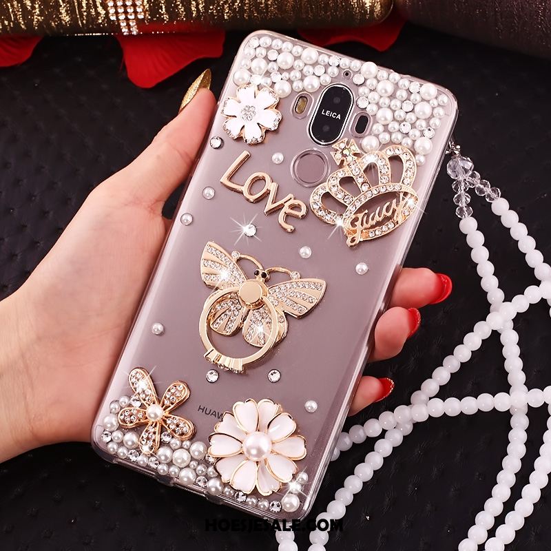 Huawei Mate 10 Pro Hoesje Mobiele Telefoon Hoes Doorzichtig Met Strass Bescherming Korting