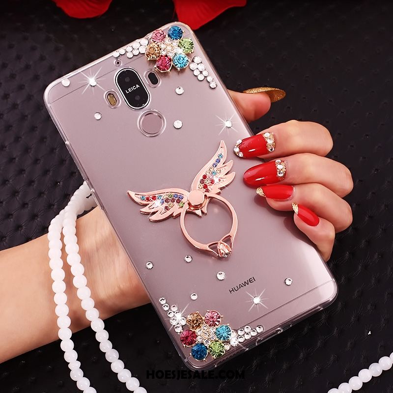 Huawei Mate 10 Pro Hoesje Mobiele Telefoon Hoes Doorzichtig Met Strass Bescherming Korting