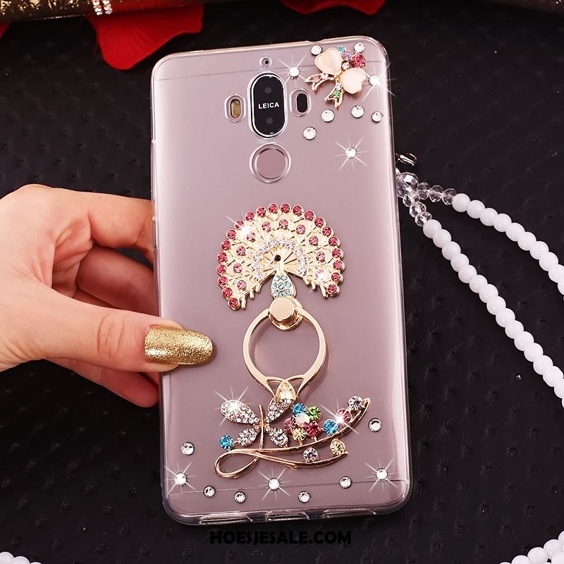 Huawei Mate 10 Pro Hoesje Mobiele Telefoon Hoes Doorzichtig Met Strass Bescherming Korting