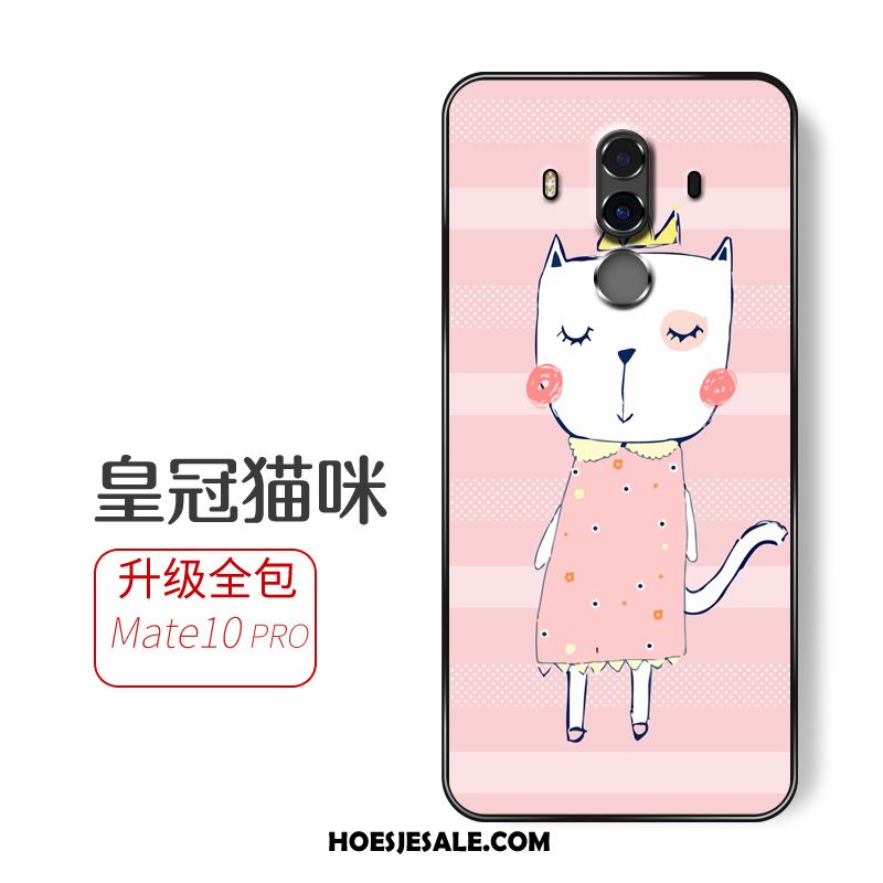 Huawei Mate 10 Pro Hoesje Zacht Mobiele Telefoon Hanger Blauw Anti-fall Goedkoop