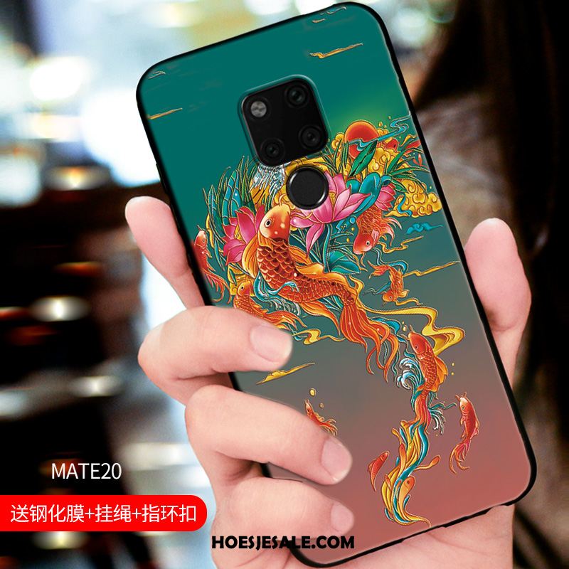 Huawei Mate 20 Hoesje All Inclusive Hanger Trendy Merk Nieuw Blauw Online