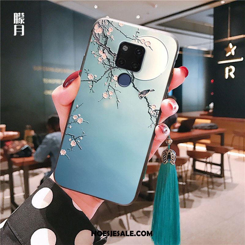 Huawei Mate 20 Hoesje All Inclusive Kwasten Scheppend Vintage Mode Sale