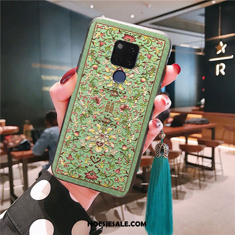 Huawei Mate 20 Hoesje All Inclusive Kwasten Scheppend Vintage Mode Sale