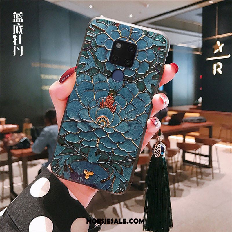 Huawei Mate 20 Hoesje All Inclusive Kwasten Scheppend Vintage Mode Sale