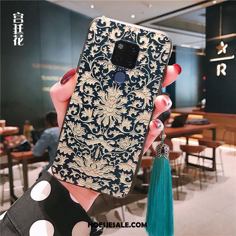 Huawei Mate 20 Hoesje All Inclusive Kwasten Scheppend Vintage Mode Sale