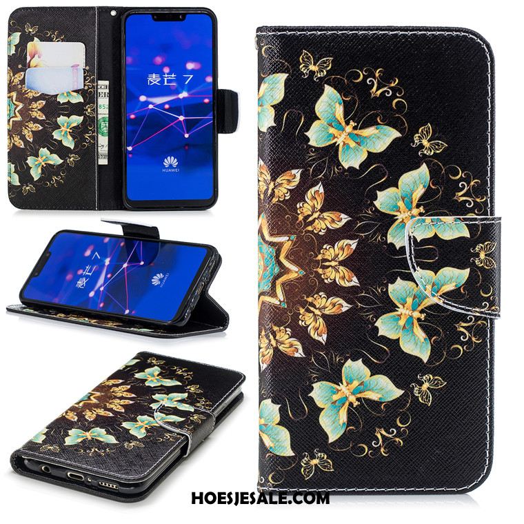 Huawei Mate 20 Hoesje Anti-fall Leren Etui Bescherming Folio Zacht Kopen