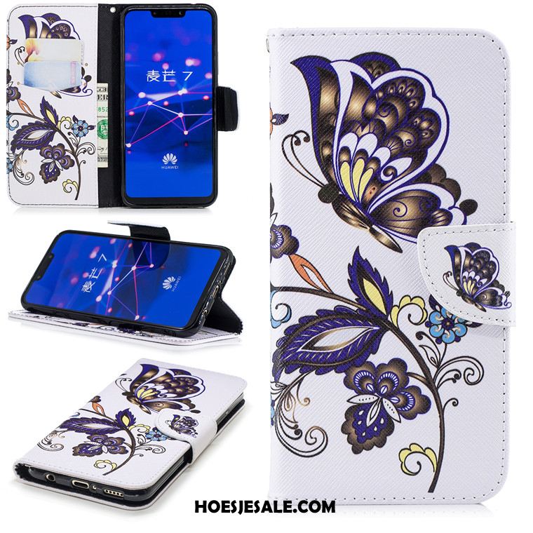 Huawei Mate 20 Hoesje Anti-fall Leren Etui Bescherming Folio Zacht Kopen