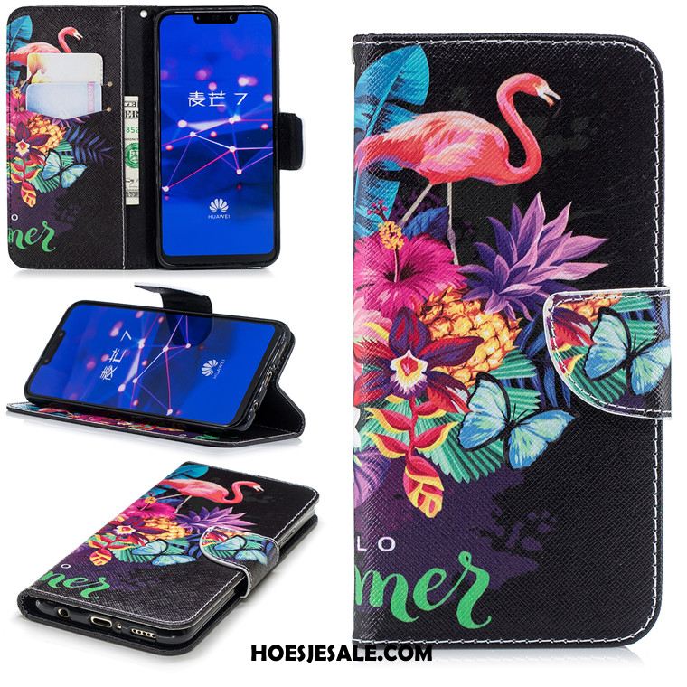 Huawei Mate 20 Hoesje Anti-fall Leren Etui Bescherming Folio Zacht Kopen