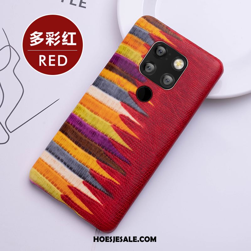 Huawei Mate 20 Hoesje High End Rood Mode Kwaliteit Anti-fall Korting