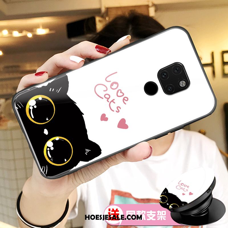 Huawei Mate 20 Hoesje Mobiele Telefoon Bescherming All Inclusive Lovers Zwart Winkel