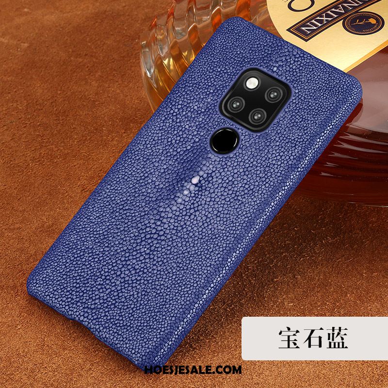 Huawei Mate 20 Hoesje Pas Persoonlijk Purper Trendy Merk Scheppend