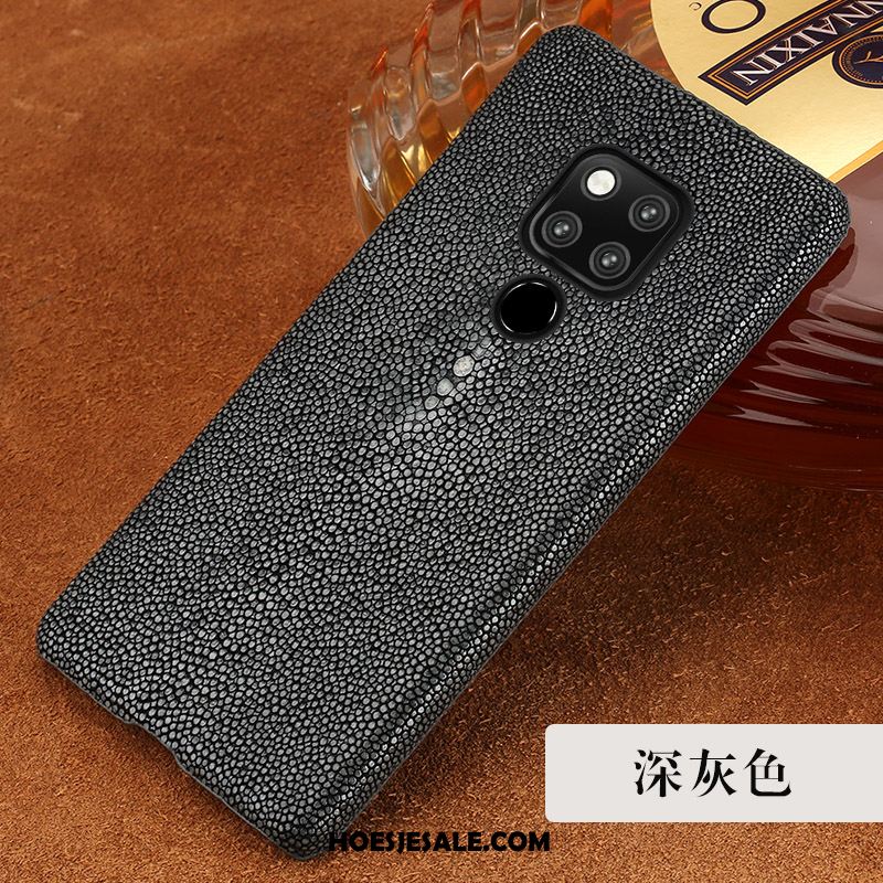 Huawei Mate 20 Hoesje Pas Persoonlijk Purper Trendy Merk Scheppend