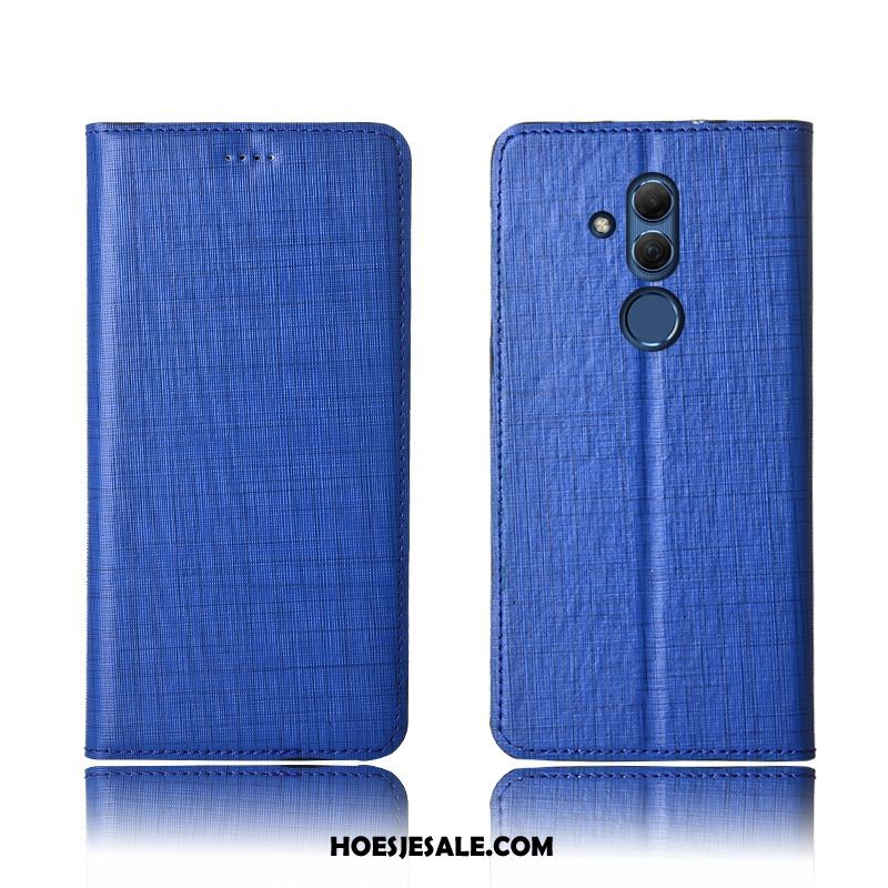 Huawei Mate 20 Lite Hoesje All Inclusive Echt Leer Hoes Leren Etui Nieuw Korting