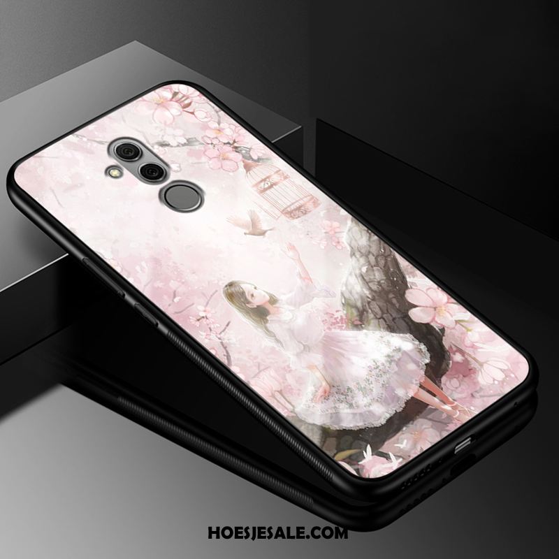 Huawei Mate 20 Lite Hoesje Bescherming Mobiele Telefoon Blauw Scheppend Anti-fall Winkel