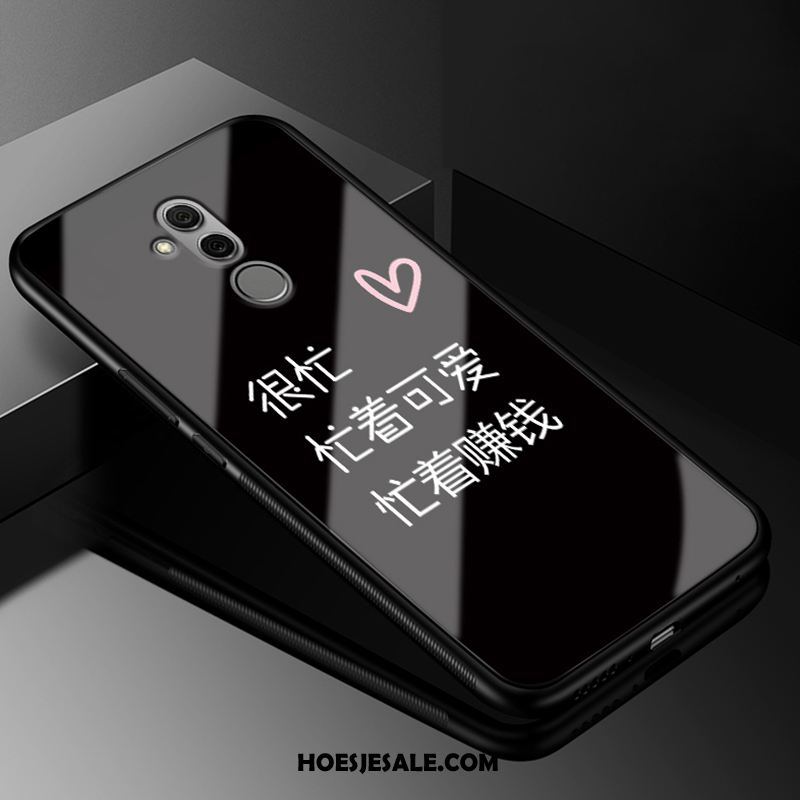 Huawei Mate 20 Lite Hoesje Bescherming Mobiele Telefoon Blauw Scheppend Anti-fall Winkel