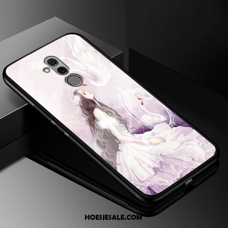 Huawei Mate 20 Lite Hoesje Bescherming Mobiele Telefoon Blauw Scheppend Anti-fall Winkel