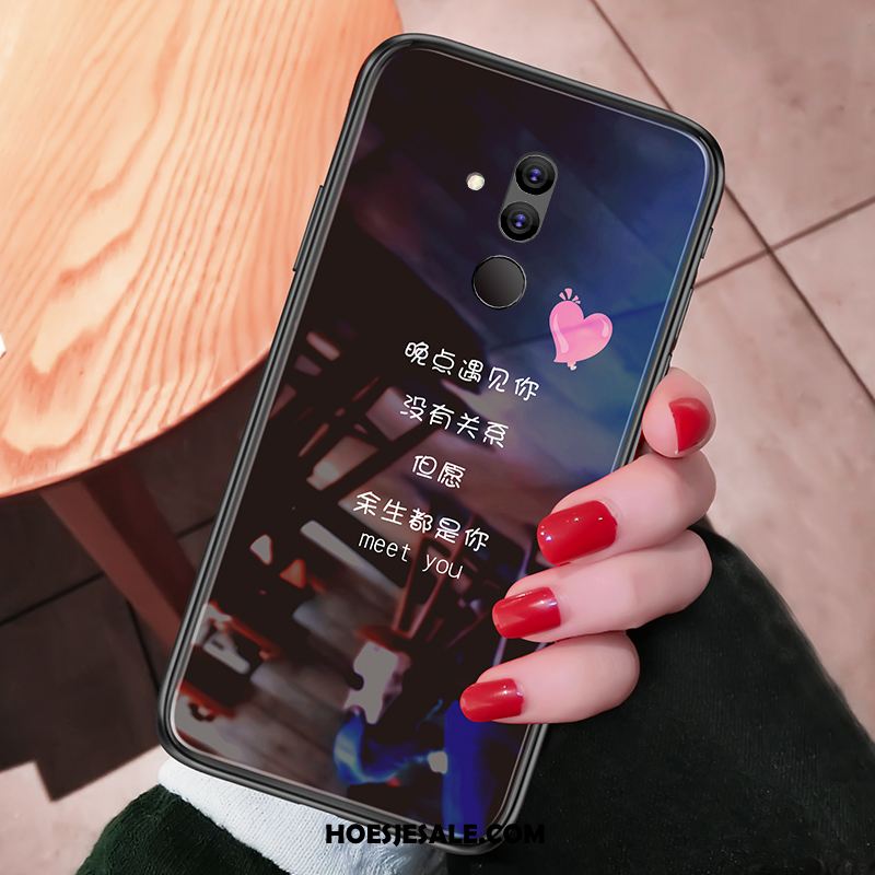 Huawei Mate 20 Lite Hoesje Scheppend Trend Wit Persoonlijk Mobiele Telefoon