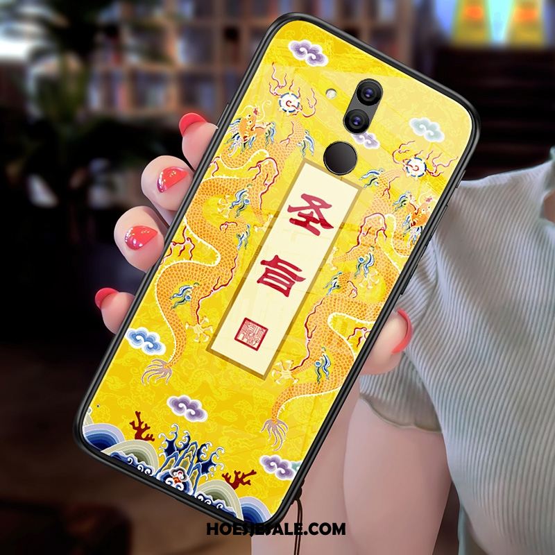 Huawei Mate 20 Lite Hoesje Siliconen Glas Chinese Stijl Mobiele Telefoon Hoes Aanbiedingen