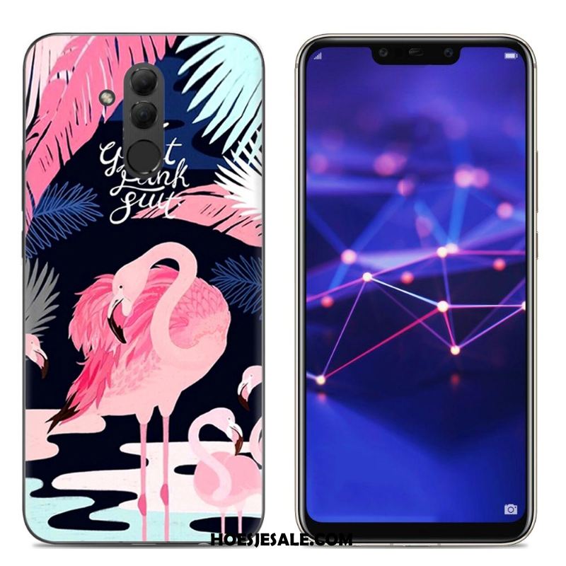 Huawei Mate 20 Lite Hoesje Spotprent Blauw Scheppend Mobiele Telefoon Hoes Online