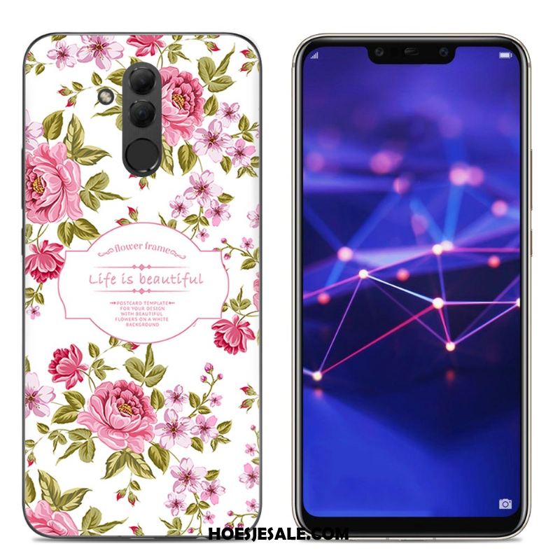 Huawei Mate 20 Lite Hoesje Spotprent Blauw Scheppend Mobiele Telefoon Hoes Online