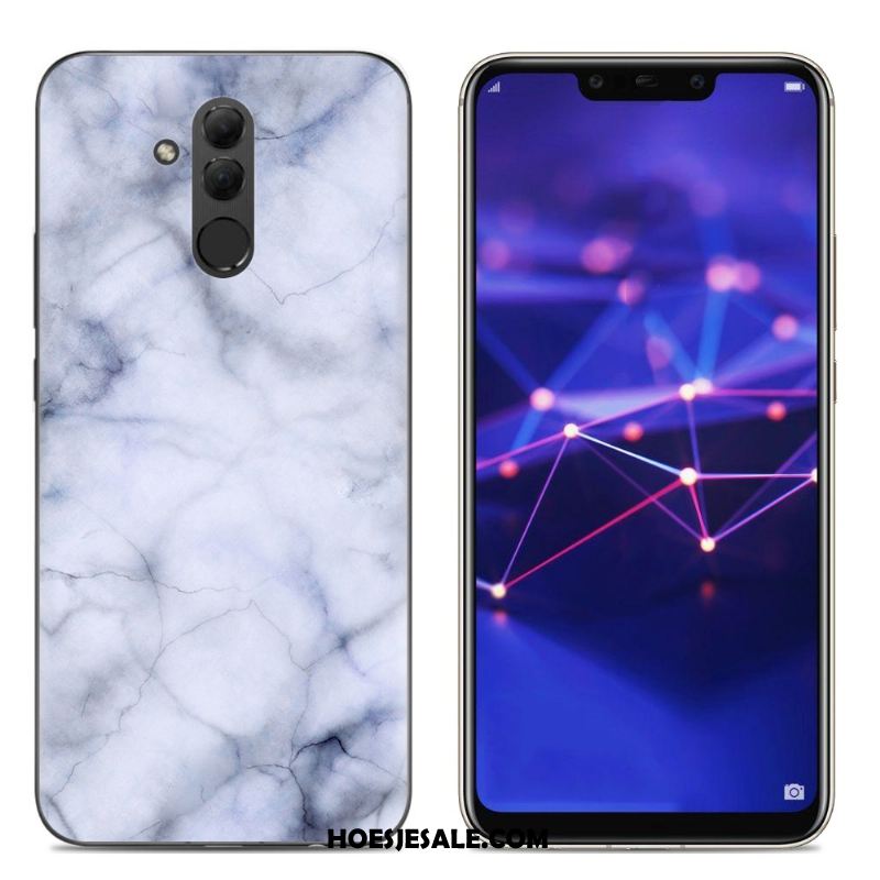 Huawei Mate 20 Lite Hoesje Spotprent Blauw Scheppend Mobiele Telefoon Hoes Online