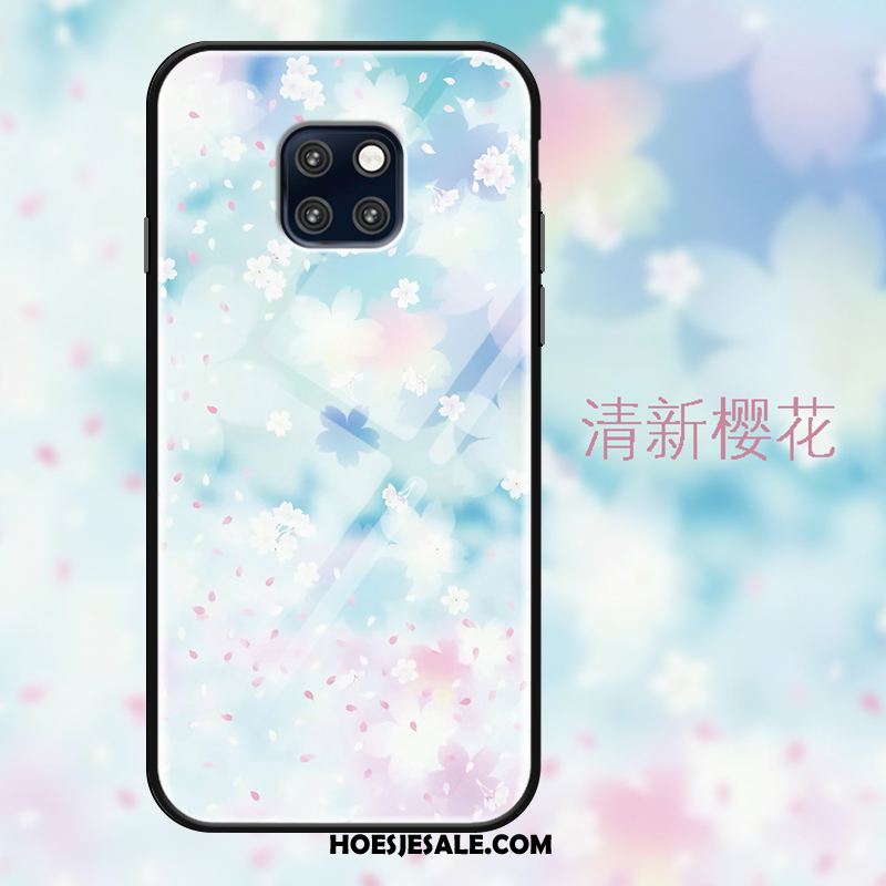 Huawei Mate 20 Pro Hoesje Bescherming Roze Anti-fall Hanger Mobiele Telefoon Goedkoop