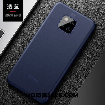 Huawei Mate 20 Pro Hoesje Dun Hoes Siliconen Zwart Trend Aanbiedingen