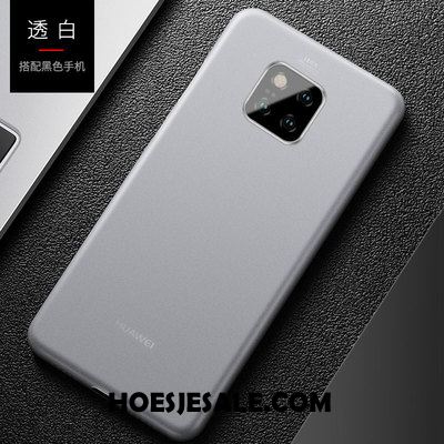 Huawei Mate 20 Pro Hoesje Dun Hoes Siliconen Zwart Trend Aanbiedingen