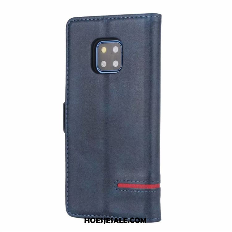 Huawei Mate 20 Pro Hoesje Eenvoudige Portemonnee Folio Anti-fall Mobiele Telefoon Goedkoop