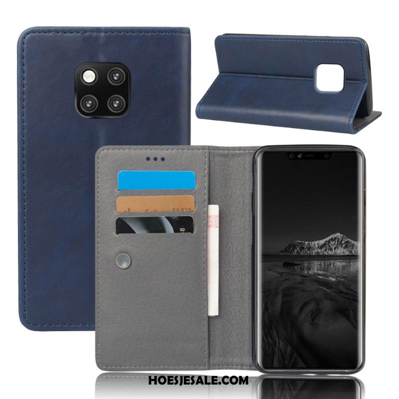 Huawei Mate 20 Pro Hoesje Folio Mobiele Telefoon Hoes Bescherming Leren Etui Online