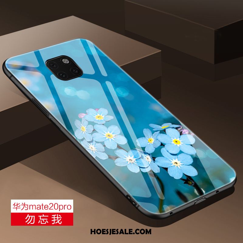 Huawei Mate 20 Pro Hoesje Siliconen Anti-fall Trend Nieuw Grijs Goedkoop