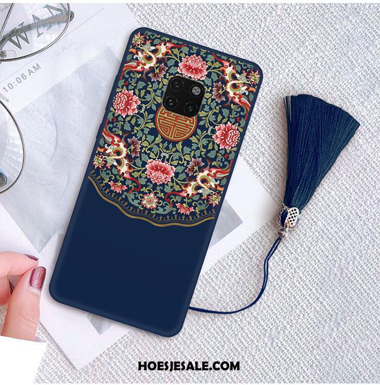 Huawei Mate 20 Rs Hoesje All Inclusive Kwasten Paleis Bescherming Zwart Kopen