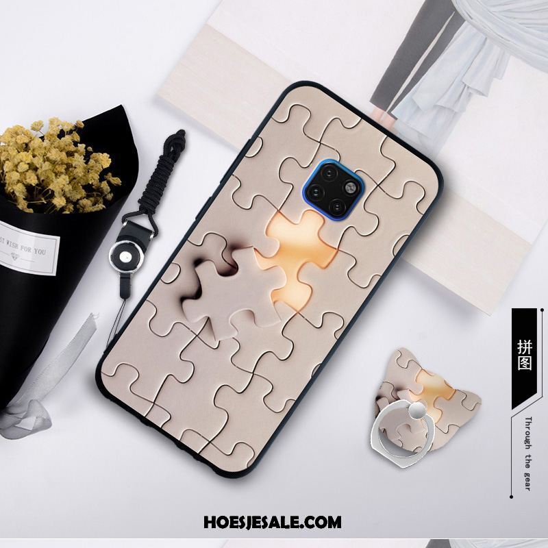 Huawei Mate 20 Rs Hoesje Blauw Siliconen Persoonlijk Trendy Merk Mobiele Telefoon Sale