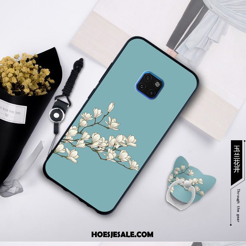 Huawei Mate 20 Rs Hoesje Blauw Siliconen Persoonlijk Trendy Merk Mobiele Telefoon Sale