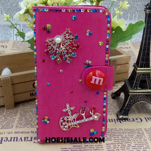 Huawei Mate 20 Rs Hoesje Folio Rood Mobiele Telefoon Mini Met Strass Online