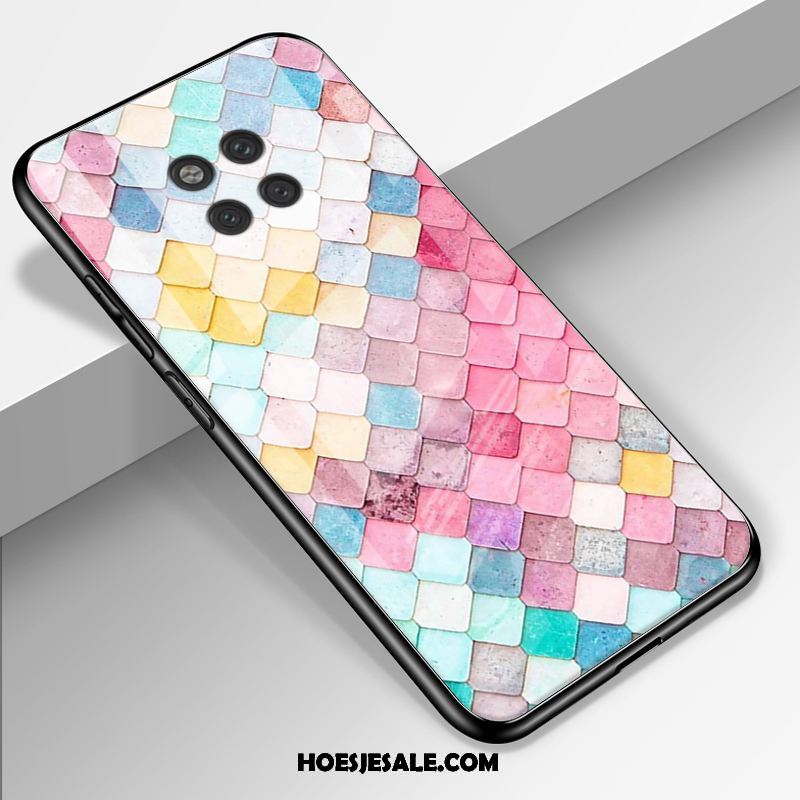 Huawei Mate 20 Rs Hoesje Hoes Bescherming Glas All Inclusive Roze Sale