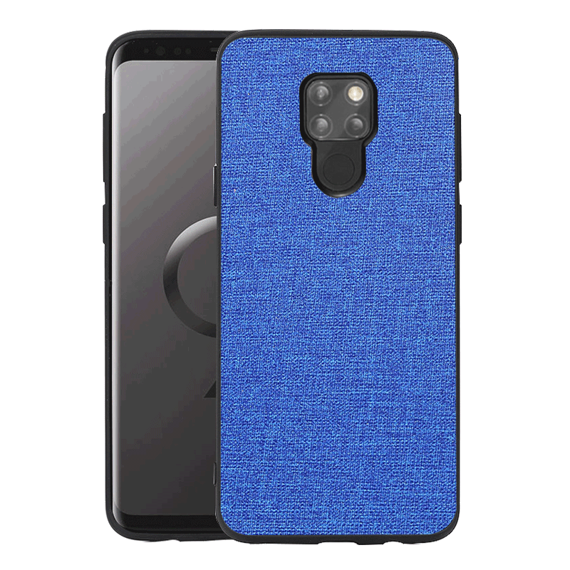 Huawei Mate 20 X Hoesje Leren Etui Achterklep Patroon Hoes Zacht Goedkoop