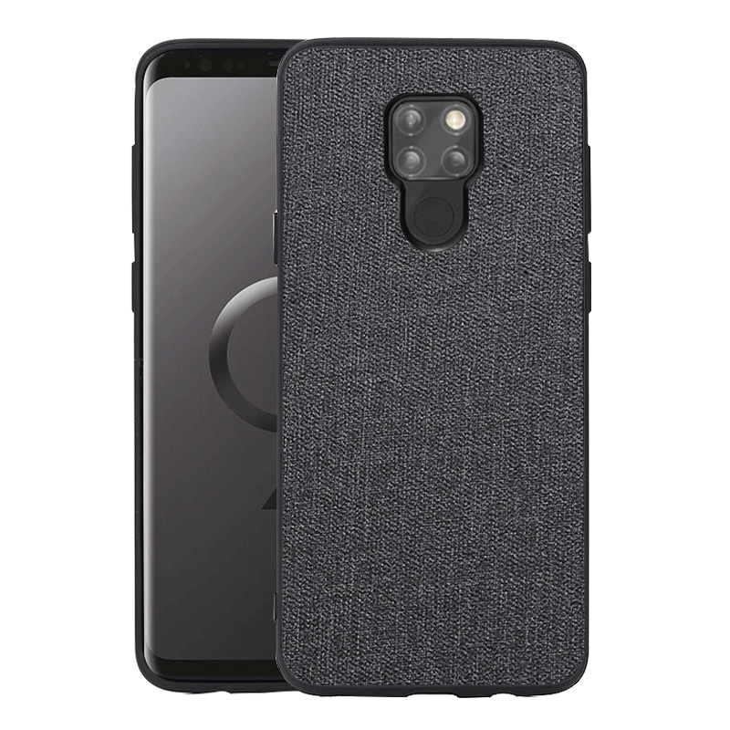 Huawei Mate 20 X Hoesje Leren Etui Achterklep Patroon Hoes Zacht Goedkoop