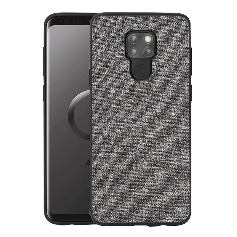 Huawei Mate 20 X Hoesje Leren Etui Achterklep Patroon Hoes Zacht Goedkoop