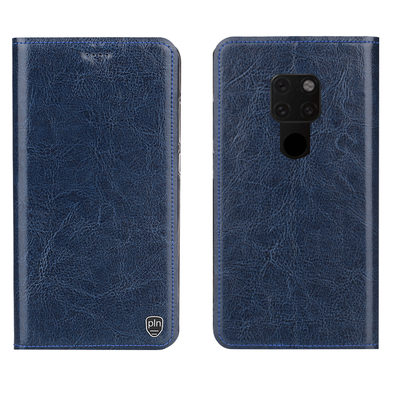 Huawei Mate 20 X Hoesje Leren Etui All Inclusive Mobiele Telefoon Anti-fall Bescherming Goedkoop