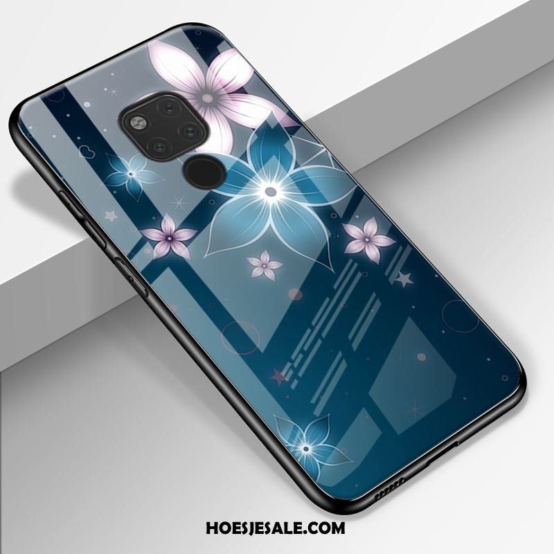 Huawei Mate 20 X Hoesje Mobiele Telefoon Bescherming Eenvoudige Hoes Bloemen Goedkoop