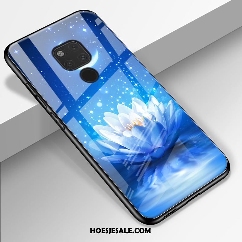 Huawei Mate 20 X Hoesje Mobiele Telefoon Bescherming Eenvoudige Hoes Bloemen Goedkoop