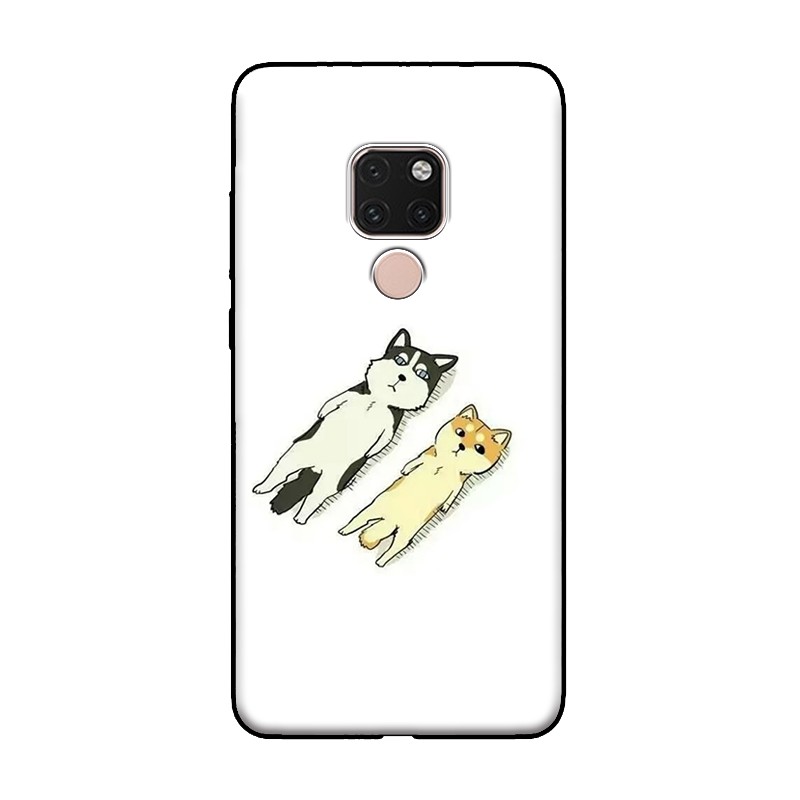 Huawei Mate 20 X Hoesje Mooie Hond Spotprent Siliconen Mobiele Telefoon Kopen