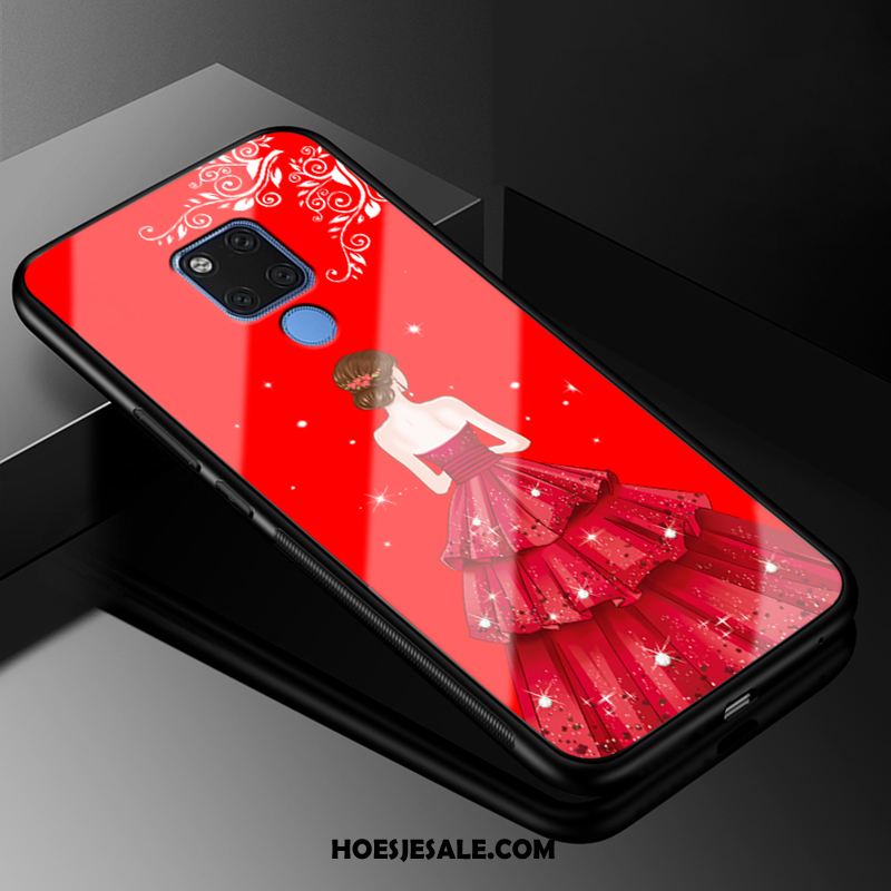 Huawei Mate 20 X Hoesje Scheppend Bescherming Glas Hard Siliconen Korting