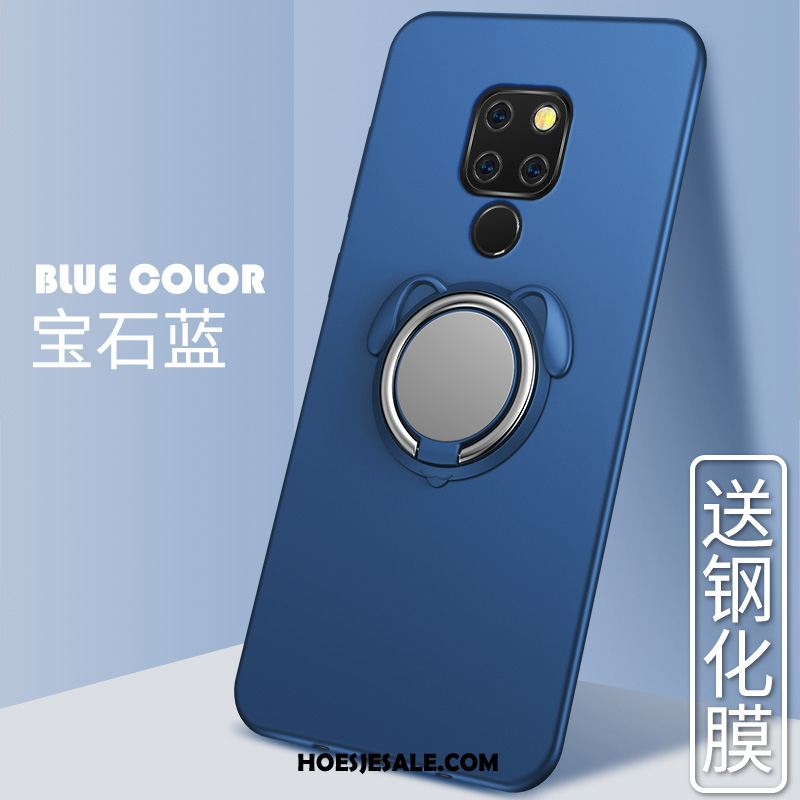 Huawei Mate 20 X Hoesje Trend Zwart Bescherming Hoes Nieuw Winkel